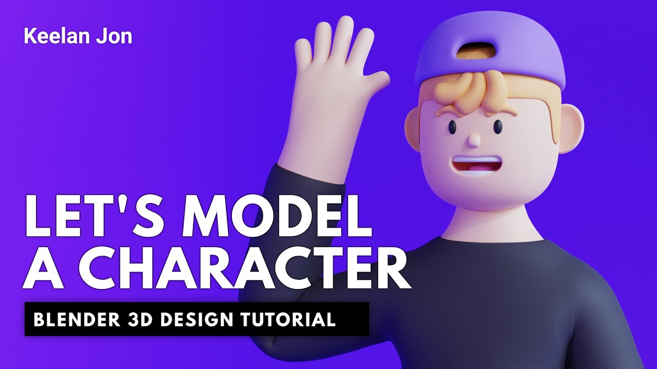 Учебник по моделированию персонажей в Blender — Давайте смоделируем простого персонажа — Учебник ...