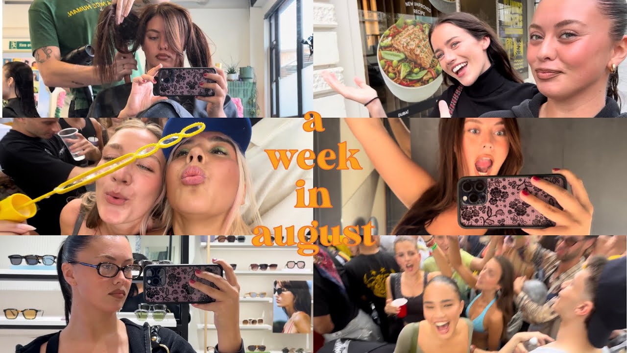 a week in august pt 2. | hair appointment, carnival weekend, trying new food, best week ever !! 💕