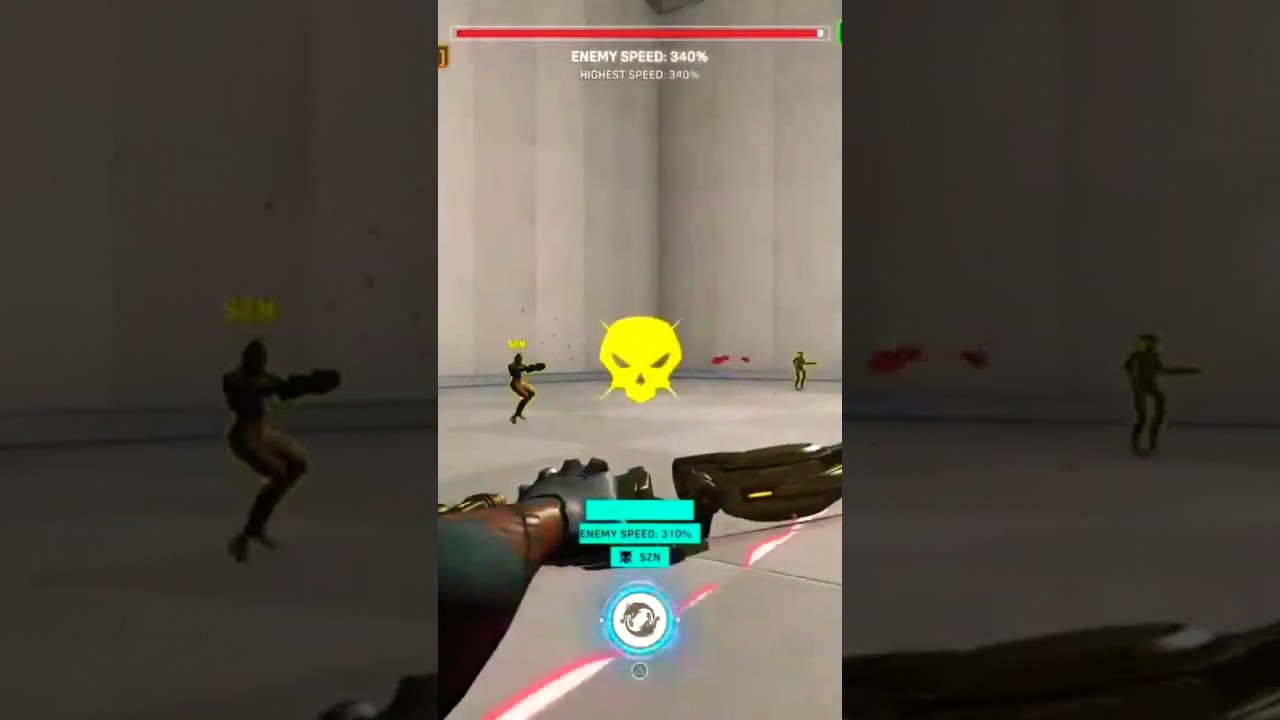 400% enemy Speed   aim training. #hanzo #overwatch2 #tezzle21