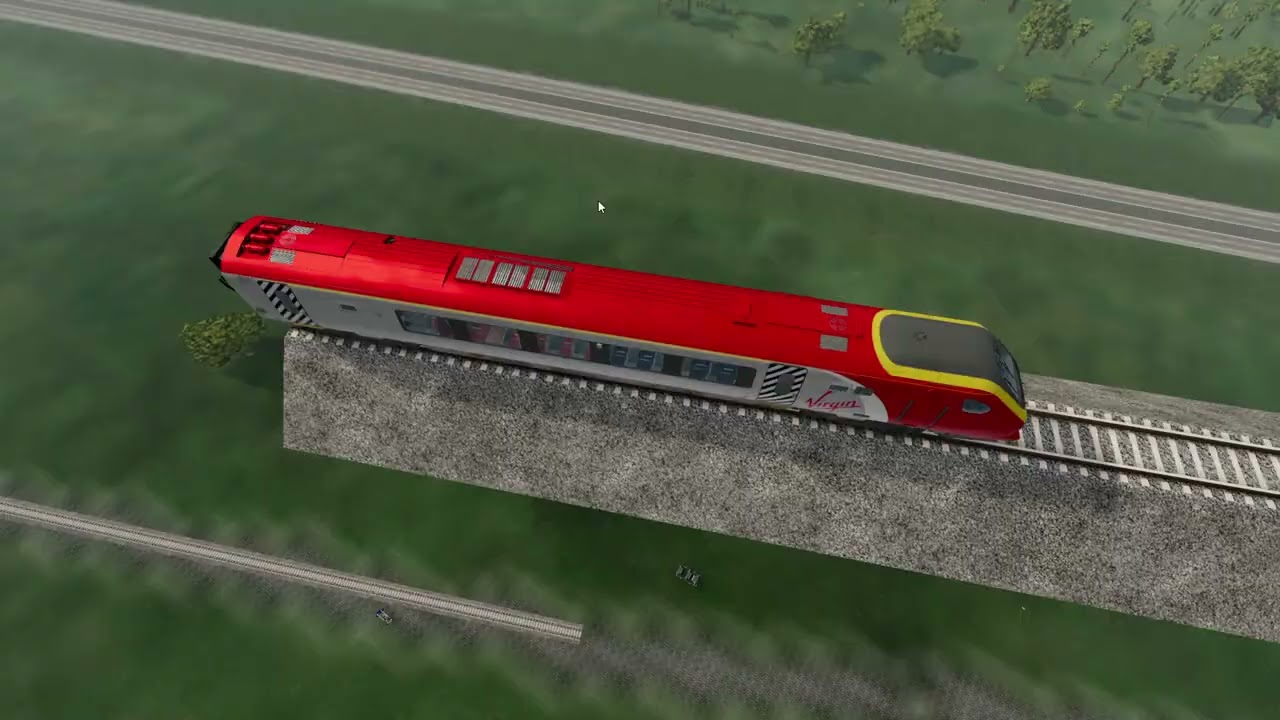 Train crash fall #beamngdrive