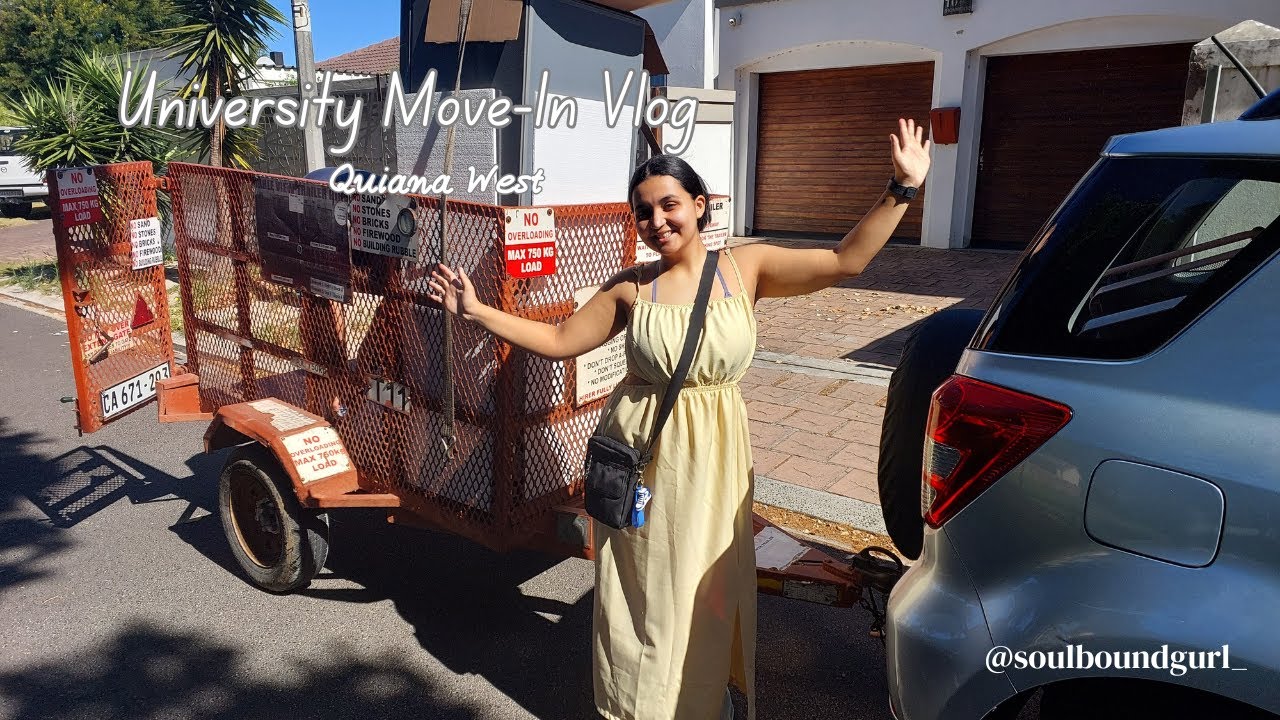 University Move-In Vlog ♡| Nemesia Residence 2nd Year ♡ | Stellenbosch University ♡ | Quiana West ♡