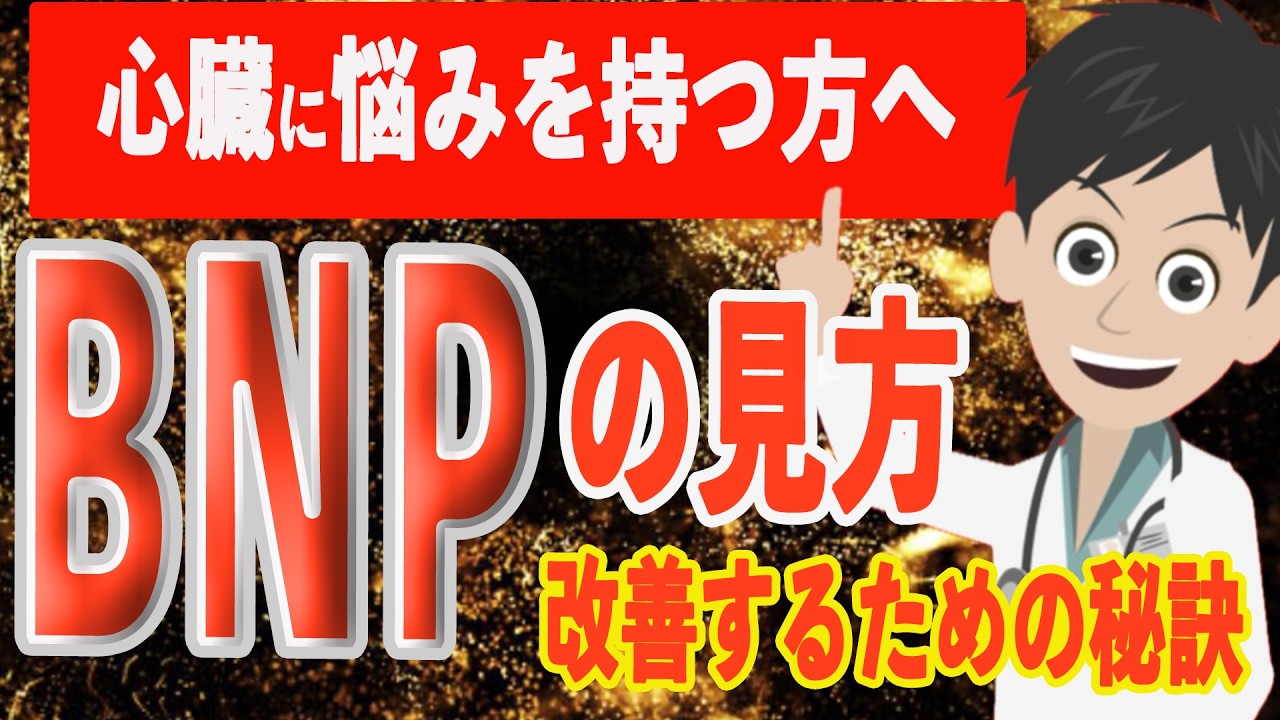 【BNPとは？】正常値・基準値・下げる方法まで徹底解説！心臓を守る知識