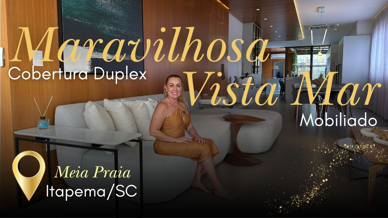 COBERTURA DUPLEX COM VISTA MAR!