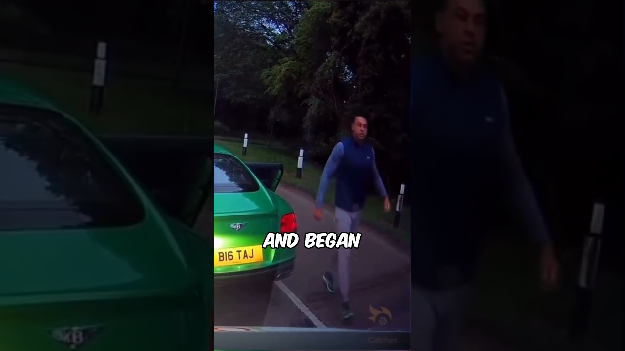 Insane Bentley Road Rage Escalates! 🔥😱  