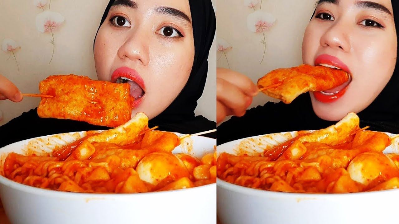 MUKBANG TTEOKBOKKI SAMYANG PEDAS | RICE CAKE PEDAS