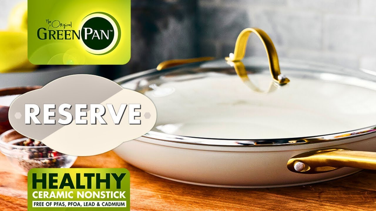 Greenpan Reserve Skillet: Healthy Ceramic Nonstick Frying Pan
