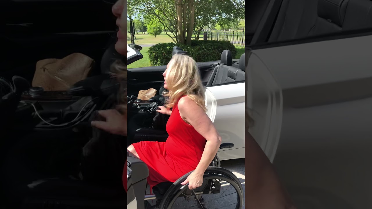 How I transfer from my wheelchair into a lower car. I have a T10 complete spinal cord injury.