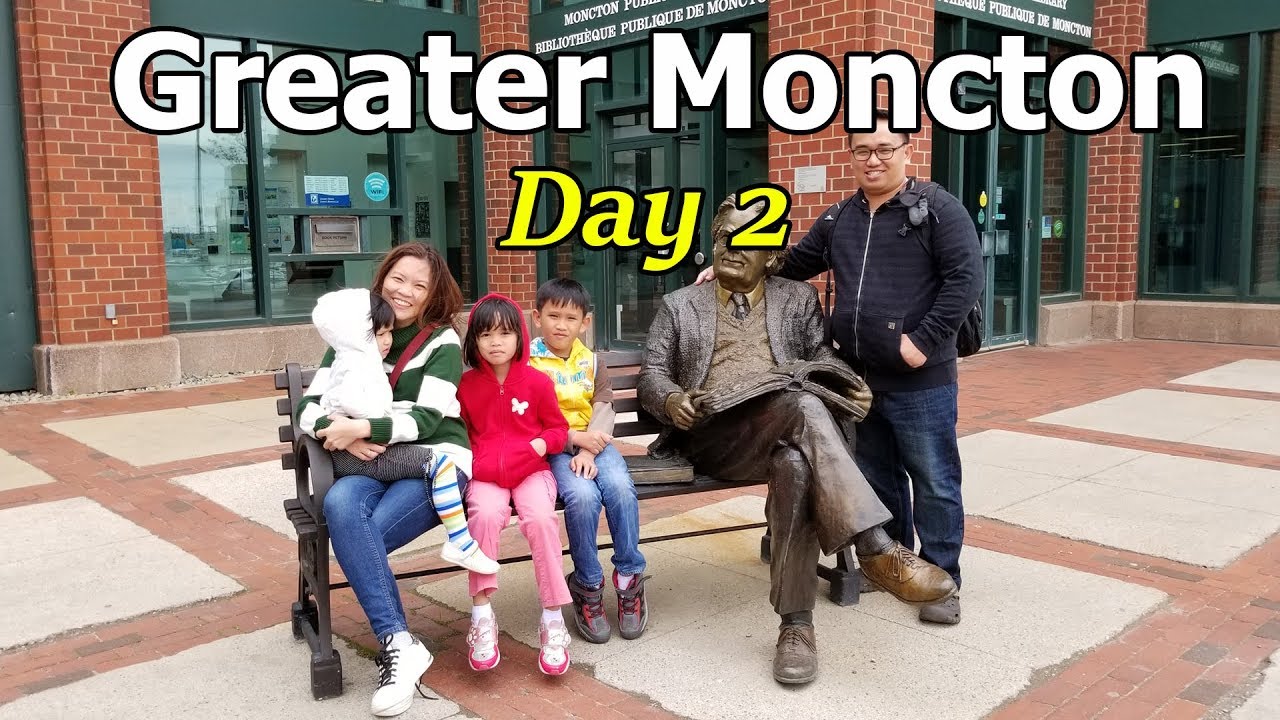 Pinoy Immigrant in Moncton, New Brunswick - Day 2 - Public Library, Riverfront Park