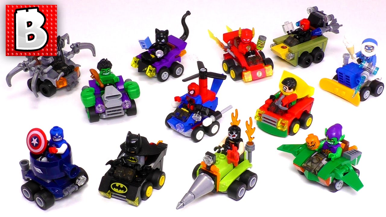 Every Lego Mighty Micro Set !!!! | Unbox Build Time Lapse Review