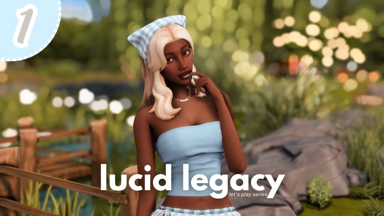 meet ella, the runaway princess | the sims 4: lucid legacy 🌿 ep.1
