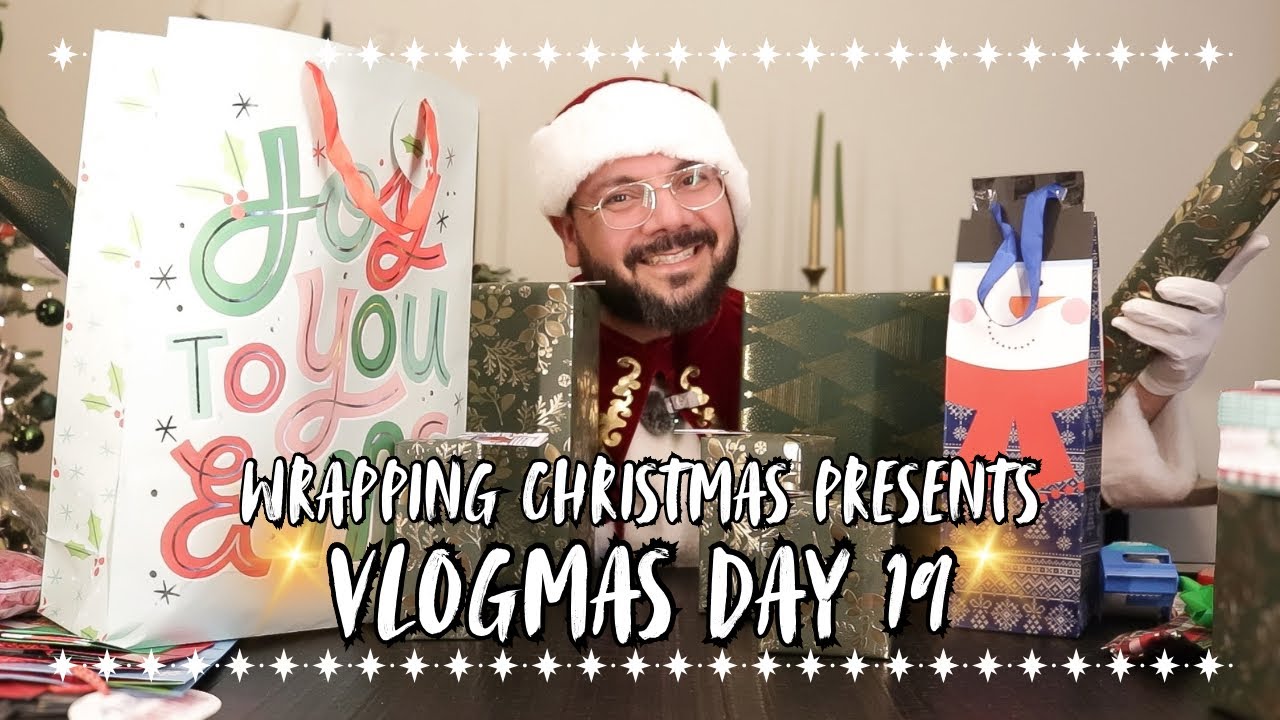 VLOGMAS День 19 | Упаковка рождественских подарков | Видеоблог гей-пары