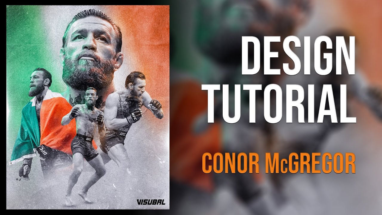 Conor McGregor // Design Tutorial // Photoshop