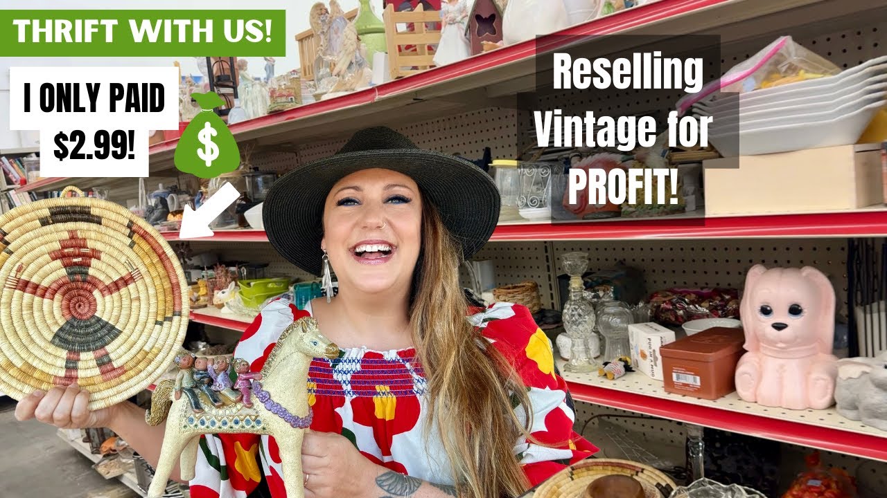 IT WAS WORTH THE DRIVE! | Thrift With Us! | Thrifting for Resale | SUPER THRIFT SCORE!