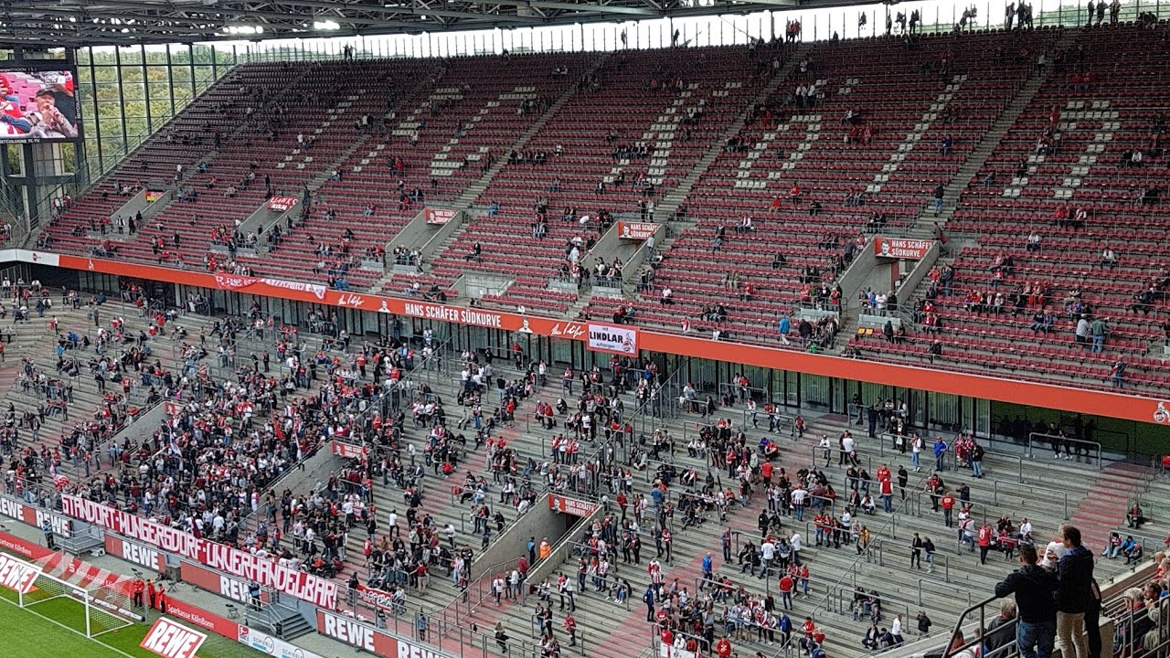 1.FC KÖLN VS ERZGEBIRGE AUE SCHLUSSMINUTEN PLUS JUBEL DER FANS🙌