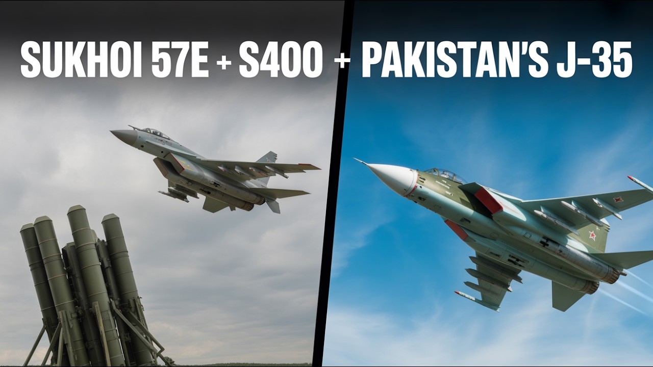 India's Sukhoi57E + S400 VS Pakistan's J35?