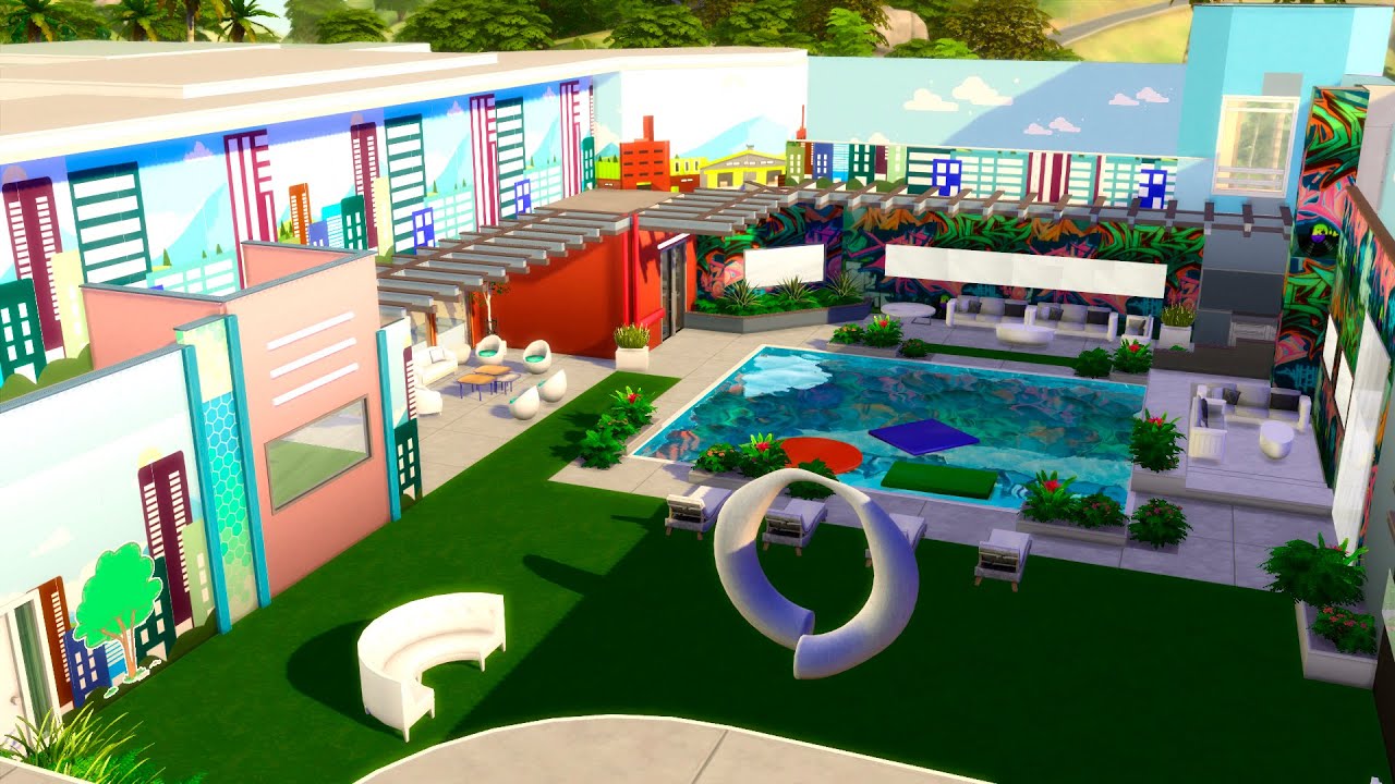 CASA DO BIG BROTHER BRASIL 23 │ The Sims 4 Constru&ccedil;&atilde;o
