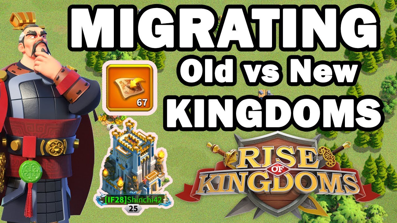 Now Happening : Migration in RoK Passport Pages New vs Old Kingdom | Rise of Kingdoms