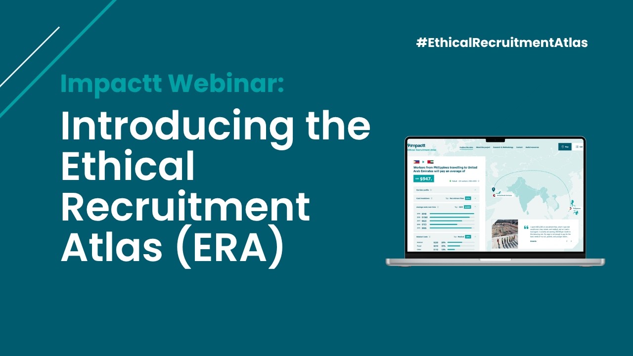 Introducing the Ethical Recruitment Atlas (ERA) | July 2026