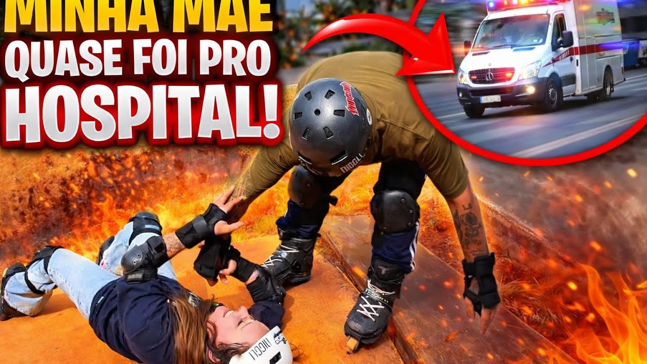 🚨ESSE DESAFIO QUASE LEVOU MINHA MÃE PRO HOSPITAL 😰🚨
