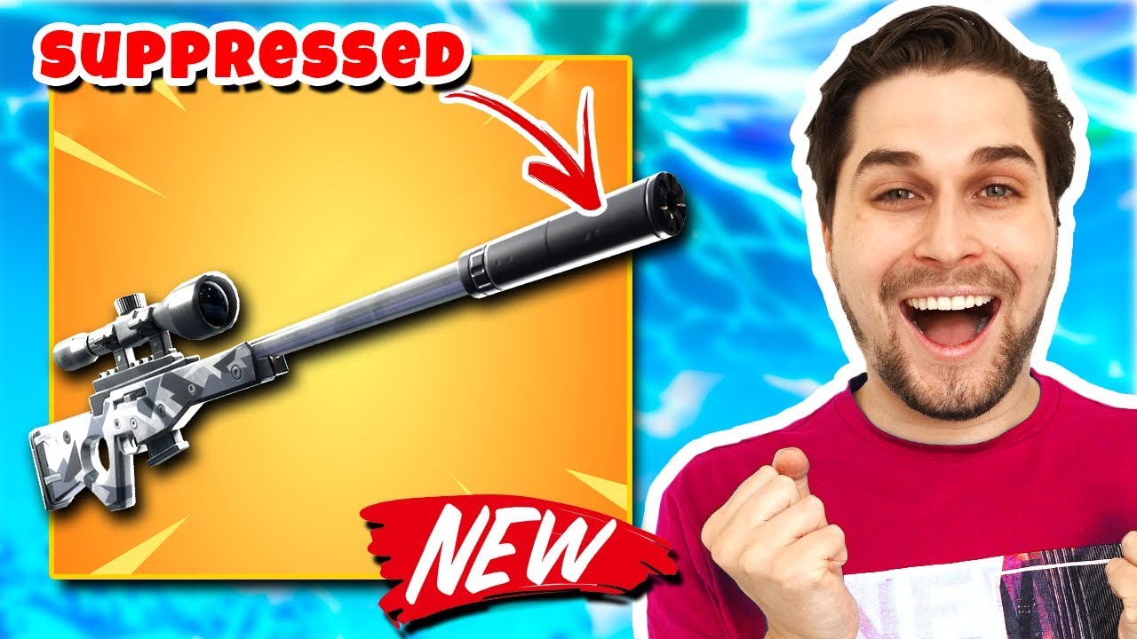 Nieuwe Suppressed Sniper Is Een Beest! 😱🔥 - Fortnite Battle Royale (Nederlands)