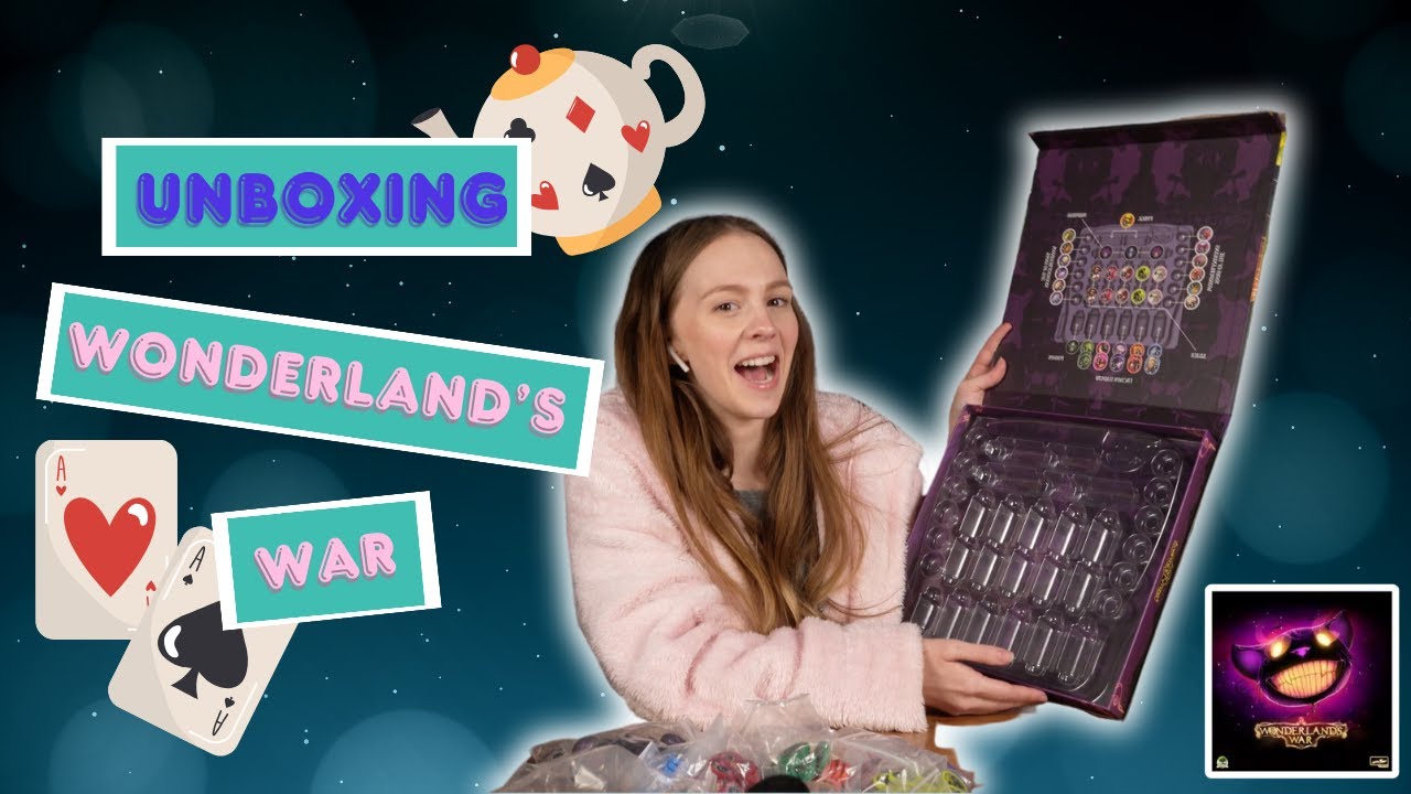 Unboxing Wonderland's War Board Game!