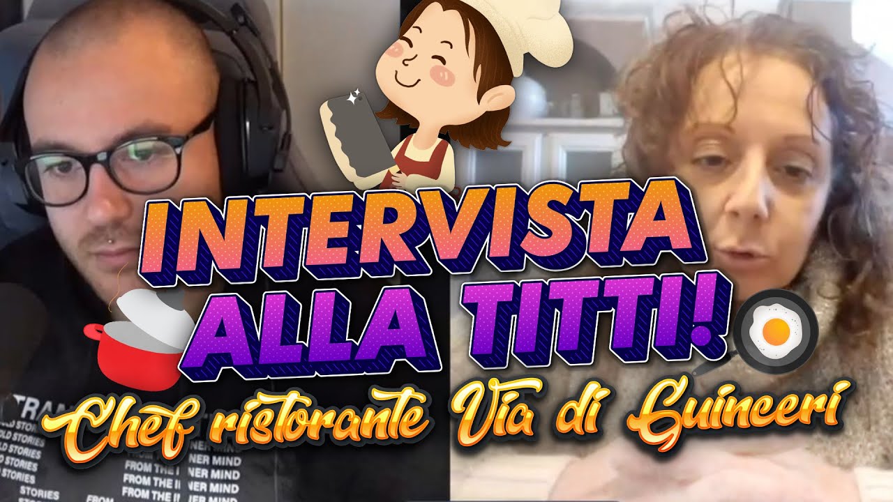 INTERVISTA ALLA TITTI, CHEF DI VIA DI GUINCERI!
