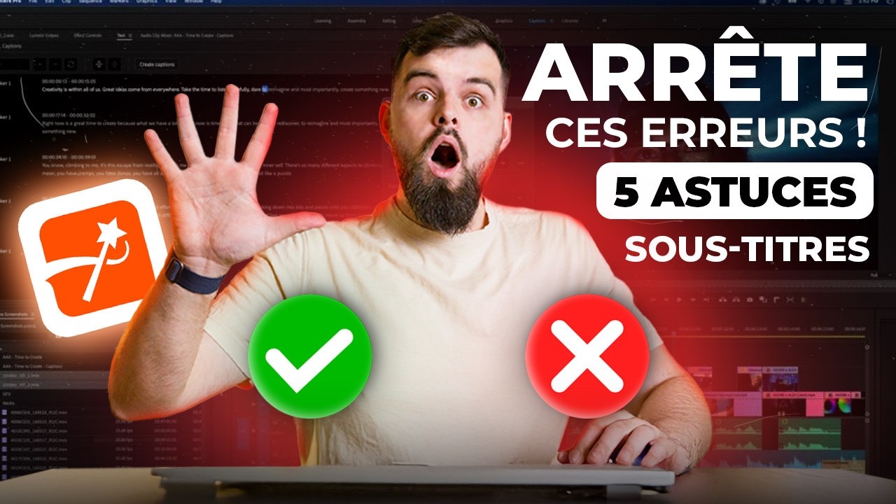 Arr&ecirc;tez de faire &ccedil;a sur vos sous-titres (5 astuces rapides !)