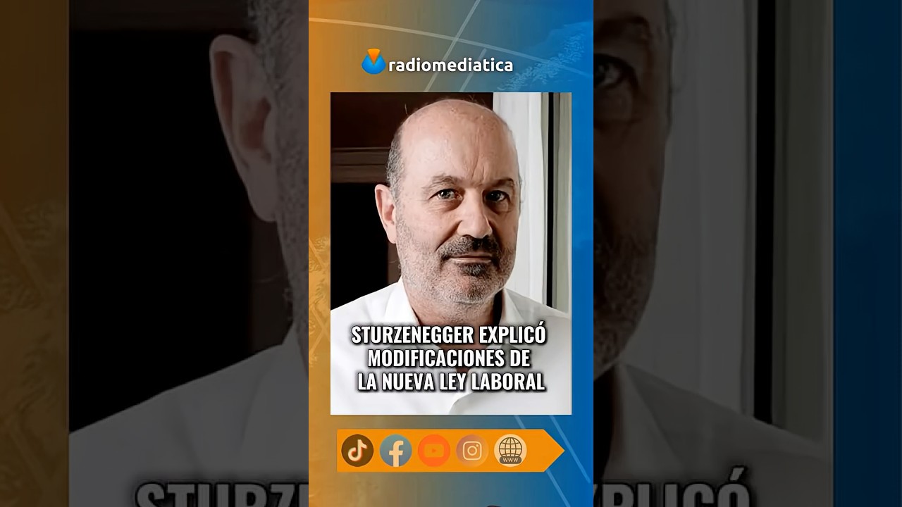STURZENEGGER EXPLIC&Oacute; MODIFICACIONES DE LA NUEVA LEY LABORAL