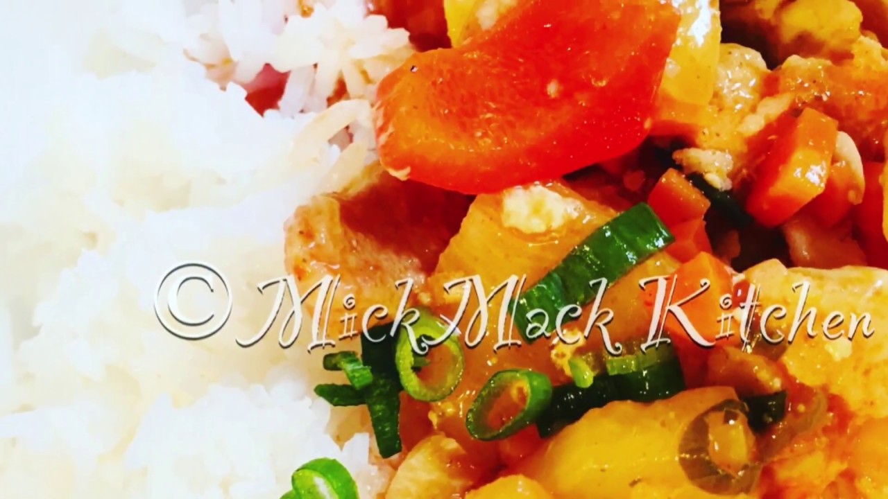 Mum's Pineapple Chicken Recipe - Christina Hann - Mick Mack Kitchen - Ep. 22