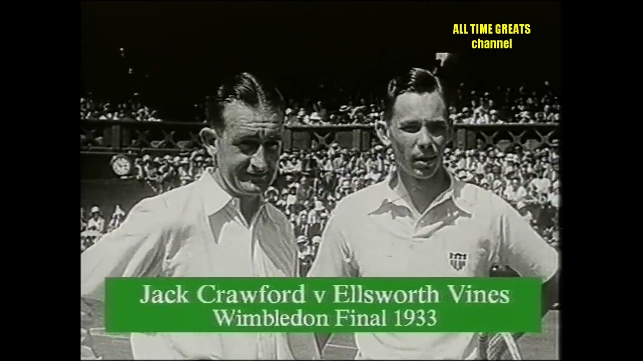 Tennis Legends Jack Crawford