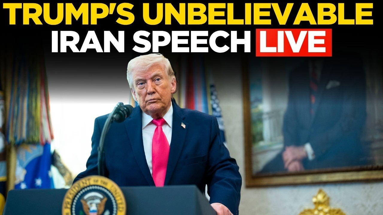 Trump LIVE: President Trump Briefing On Iran War | Trump Makes An Announcement | US Iran War