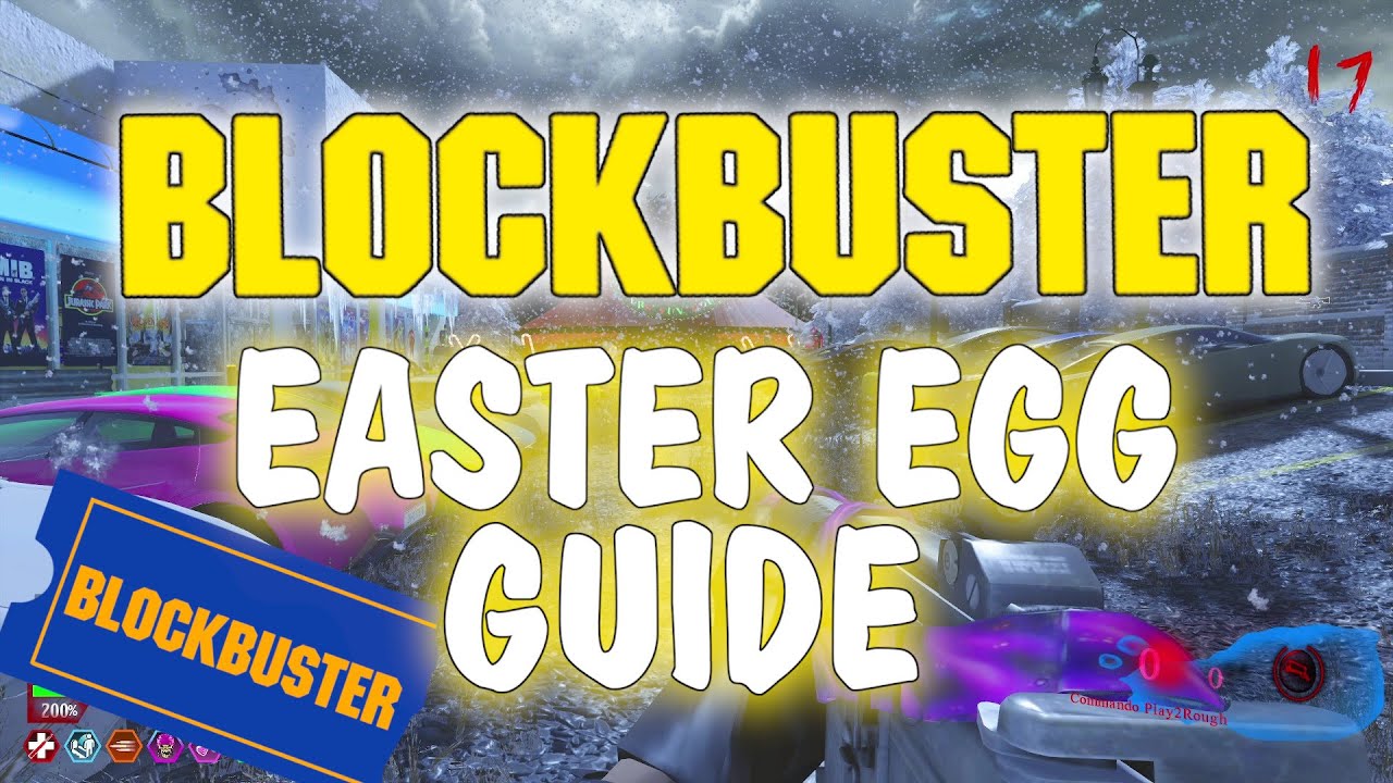 Full Easter Egg Guide | Black Ops 3 Blockbuster Video