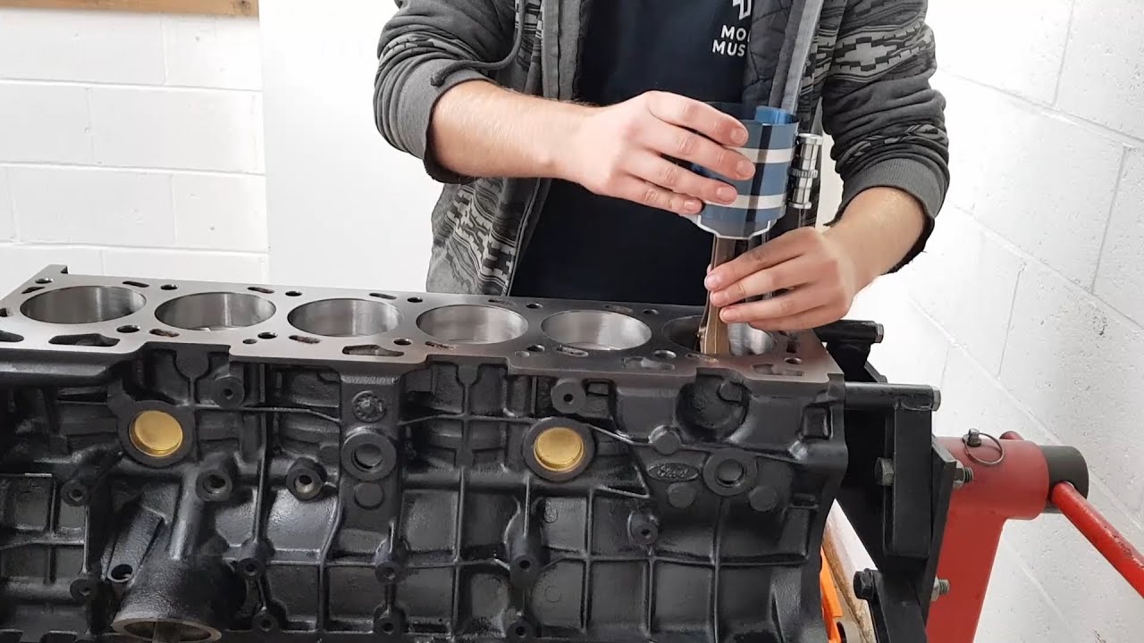 Na to turbo xr6 conversion- Part 2 Diy Barra rebuild, assembling the engine