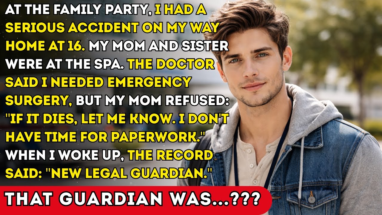 At 16, I Had A Serious Accident At A Family Party. My Mom Refused Surgery And Signed “New Guardian”
