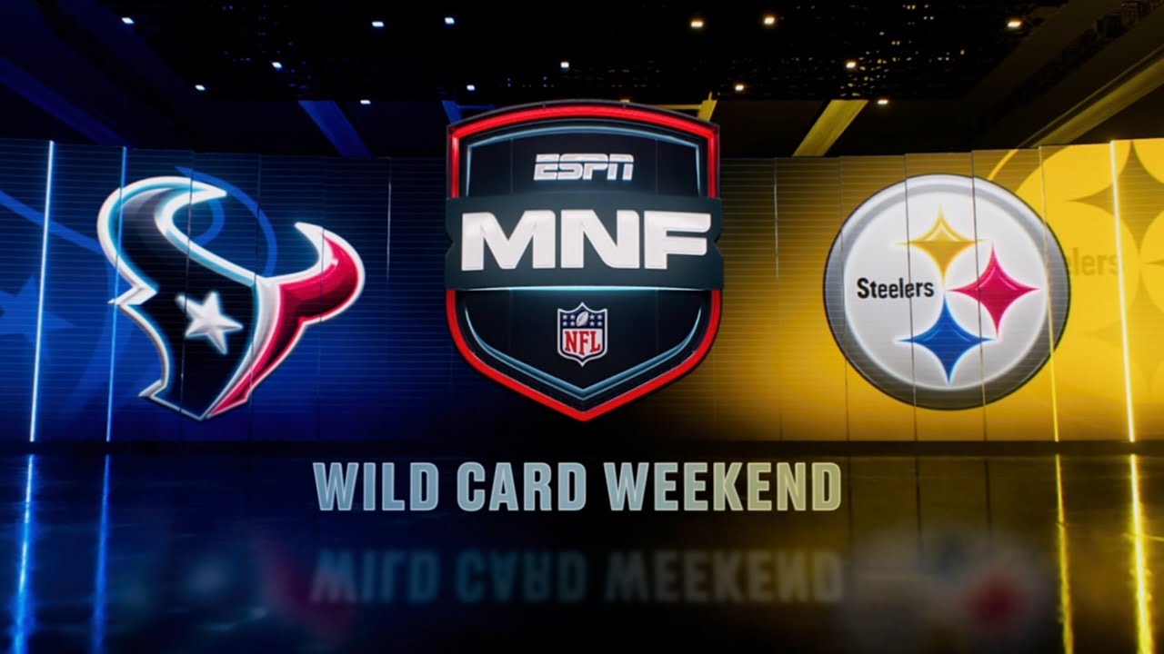 NFL Wild Card on ESPN/ABC intro | HOU@PIT | 1/12/2026