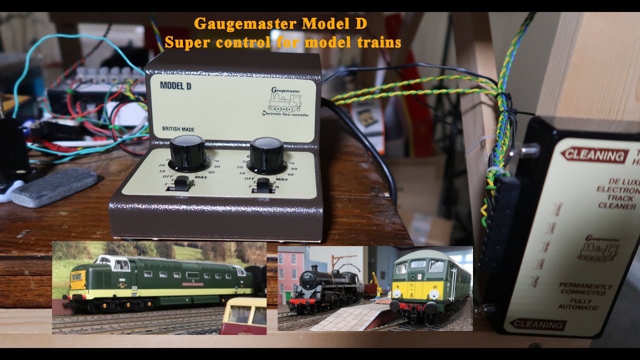In control with Gaugemaster Model D model railway controller