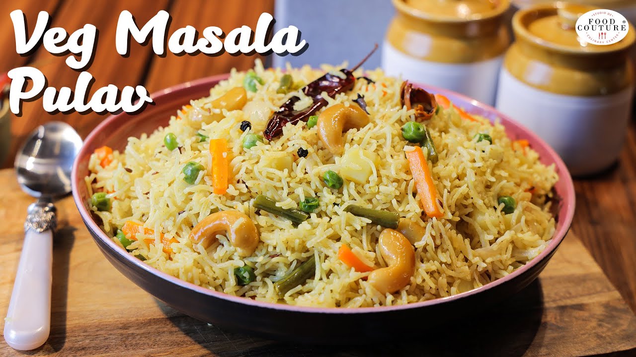Veg Masala Pulav | Easy to Make Pulav | Chetna Patel Recipes