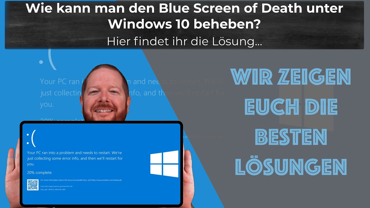 Wie kann man den Blue Screen of Death unter Windows 10 beheben? | Hier findet ihr Lösungen…