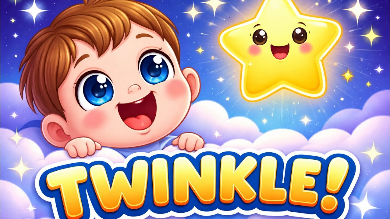 Twinkle Twinkle Little Star 🌟 | Lullaby Song for Babies & Toddlers