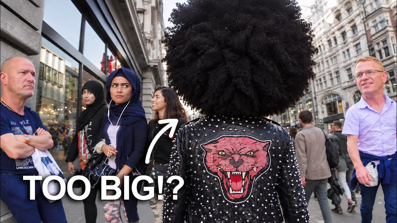 Natural Hair Social Documentary | Public Reactions to Afro Hair in London
