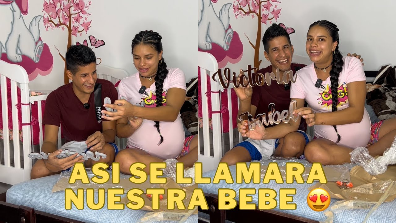 Asi se llamara nuestra bebe 😍