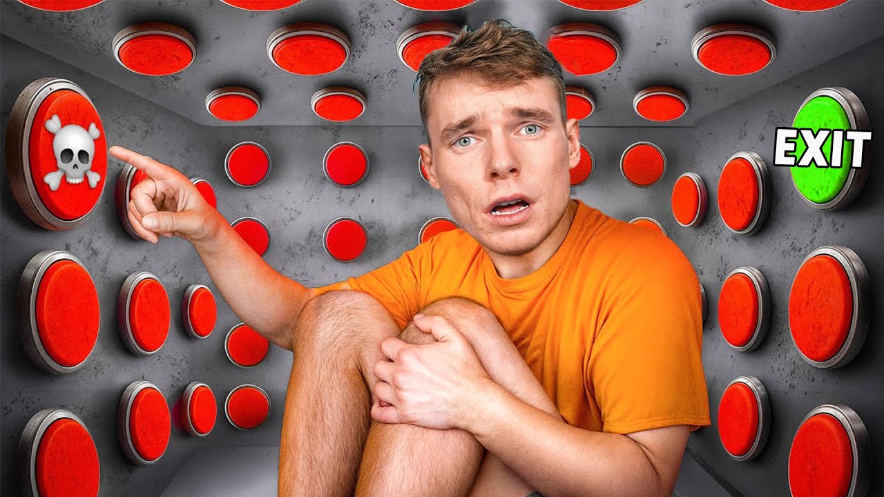 100 TLAČÍTEK Ale Jenom 1 Mě PUSTÍ VEN...