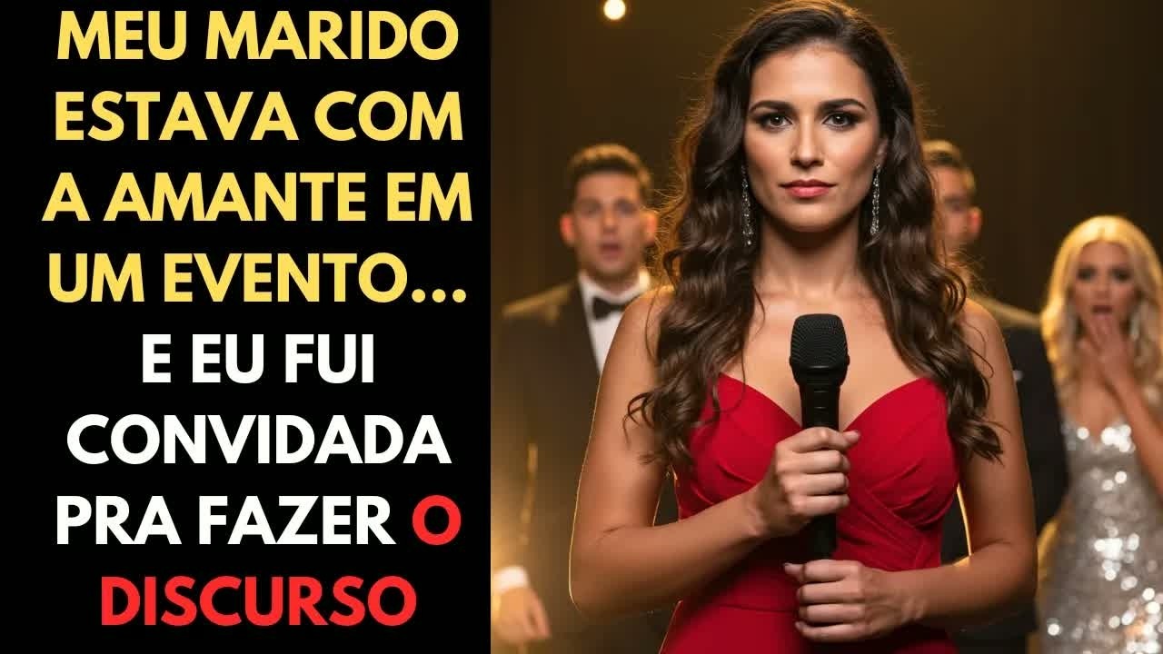 💔 MEU MARIDO ESTAVA COM A AMANTE EM UM EVENTO… E EU FUI CONVIDADA PRA FAZER O DISCURSO