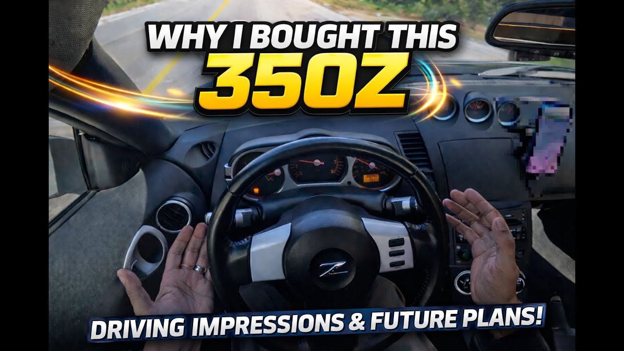 This Is Why I Chose a 350Z | First Drive & Future Plans