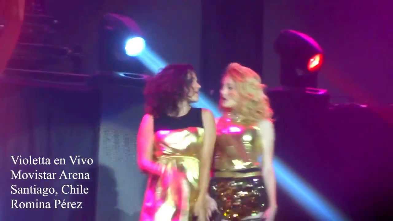 Peligrosamente Bellas Violetta en vivo - Chile 2013