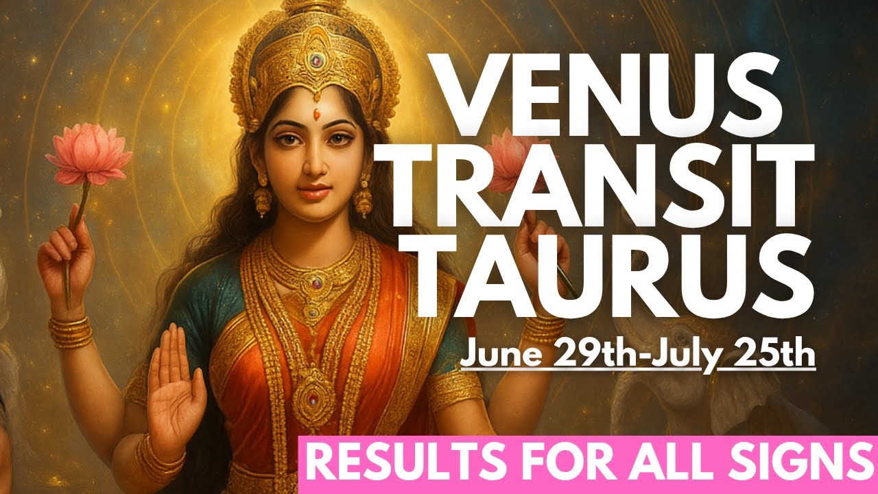 Venus in Taurus 2025: Love, Money & Stability for ALL Zodiac Signs (June 29th Transit!)