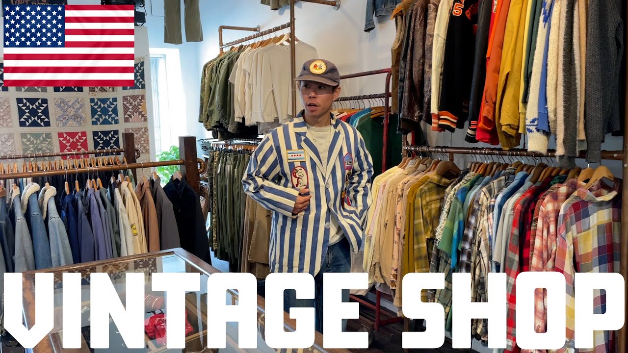 【アメリカ買付③-2】現地ディーラーの古着屋に潜入編【ヴィンテージだらけ】