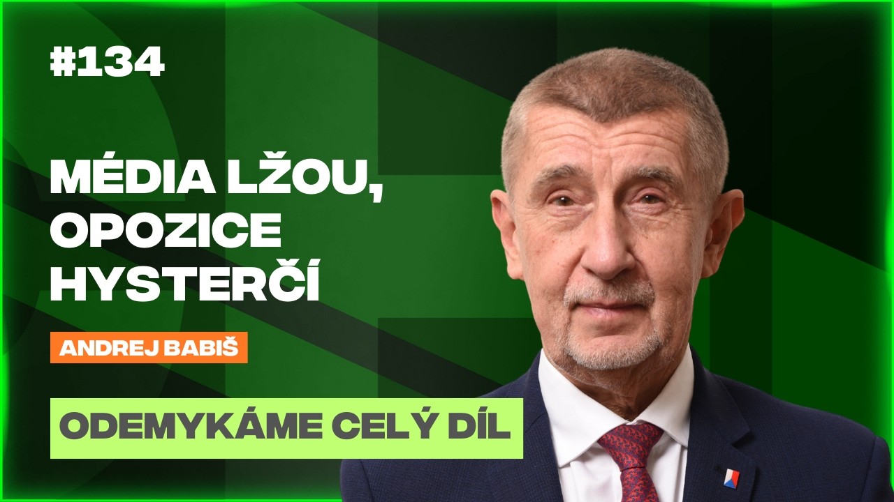 Babiš: Média lžou, opozice hysterčí. My plníme program a pracujeme | Chuť moci #134
