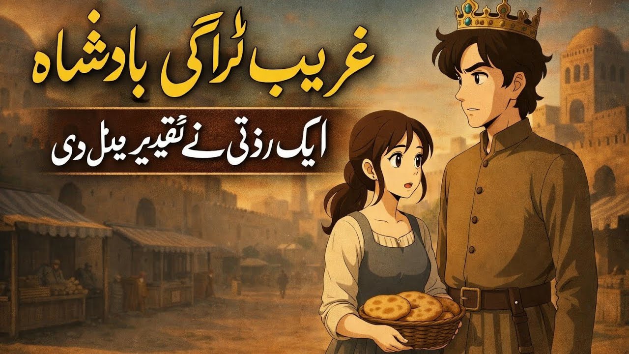 Ghareeb Larki Aur Badshah Ka Qissa | Ek Roti Ne Taqdeer Badal Di | Tareekh Ke Qissay