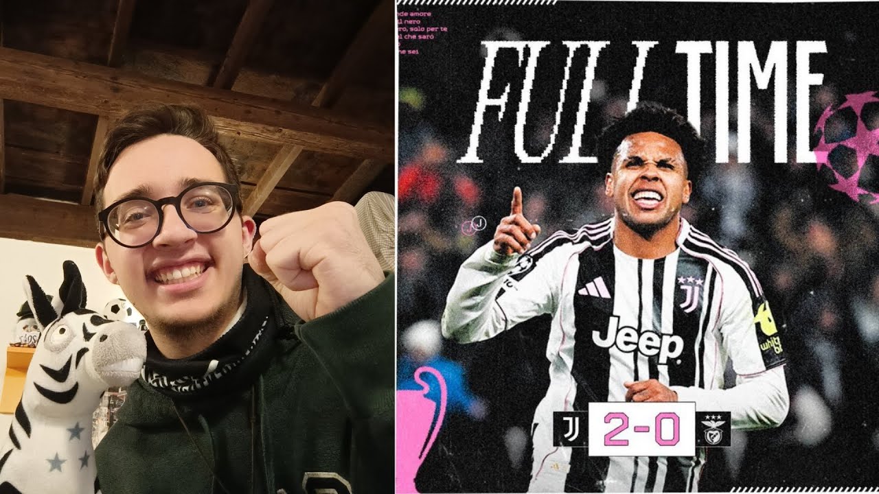RINNOVATE IMMEDIATAMENTE WESTON 🙏🏻 CONCEICAO 🥰 POST-PARTITA + PAGELLE 🤍🖤 JUVE 2-0 BENFICA (Jay🦓)